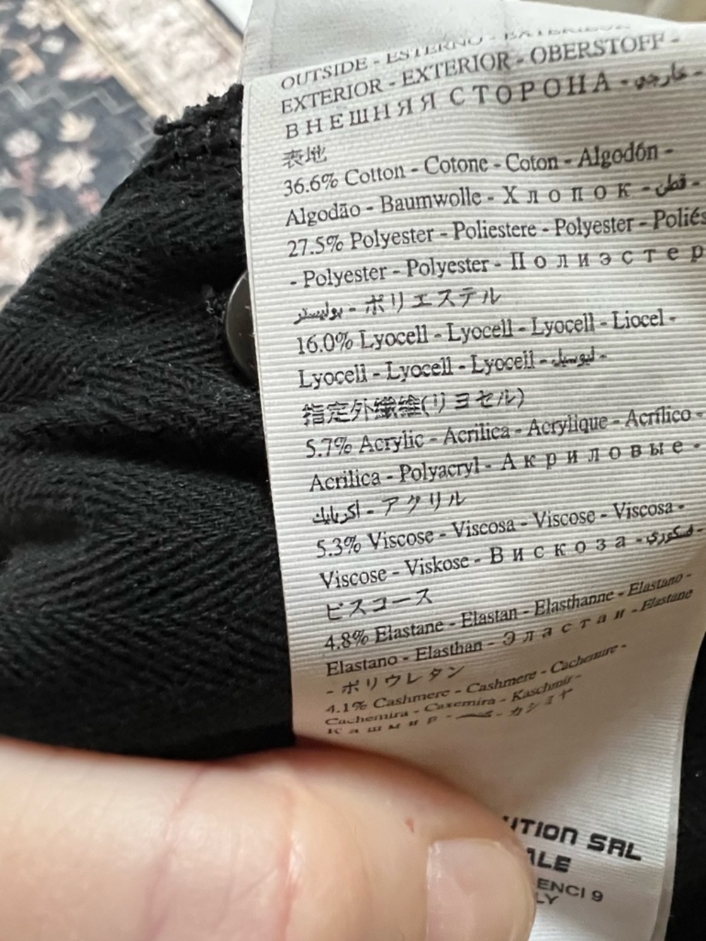 Miss Sixty Women's Straight Leg Jeans in Charcoal Black - Picture 7 of 7